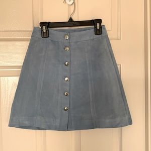 H&M Light Blue Skirt
